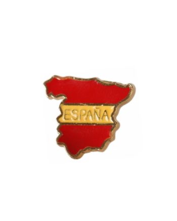 PIN ESPANA MAPA ESCUDO SOUVENIR 401 117