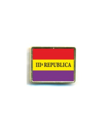 PIN REPUBLICA BANDERA III REPUBLICA SOUVENIR 401 110